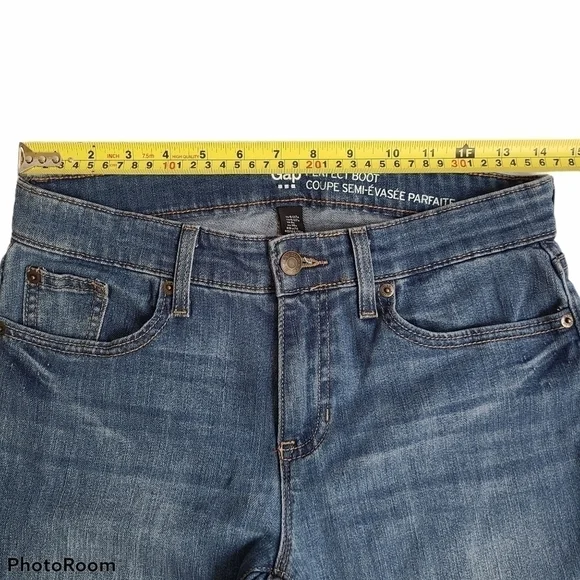 GAP Perfect Boot Mid Rise Jeans - Picture 8 of 16